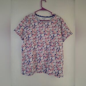Talbots Floral Top